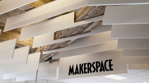 The Makerspace sign